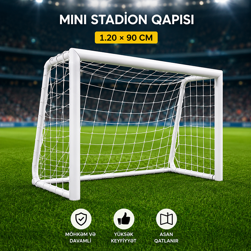 Portativ qatlanan mini futbol qapısı